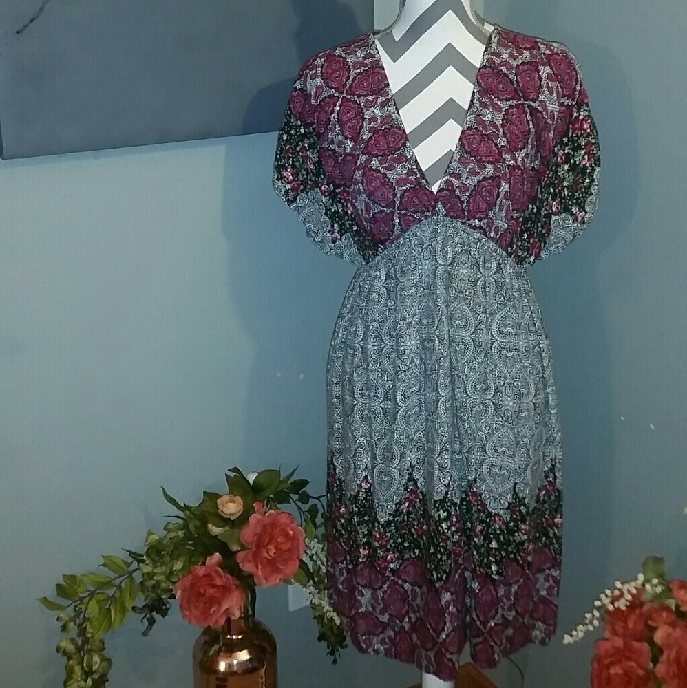 Floral Dress/Coverup